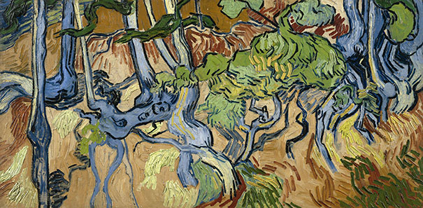 Vincent Van Gogh: Tree Roots (1890)
