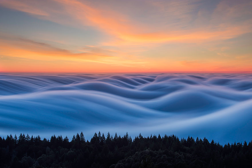 Fog Waves Are The Most Beautiful Thing I Captured After 8 Years Of Experimenting