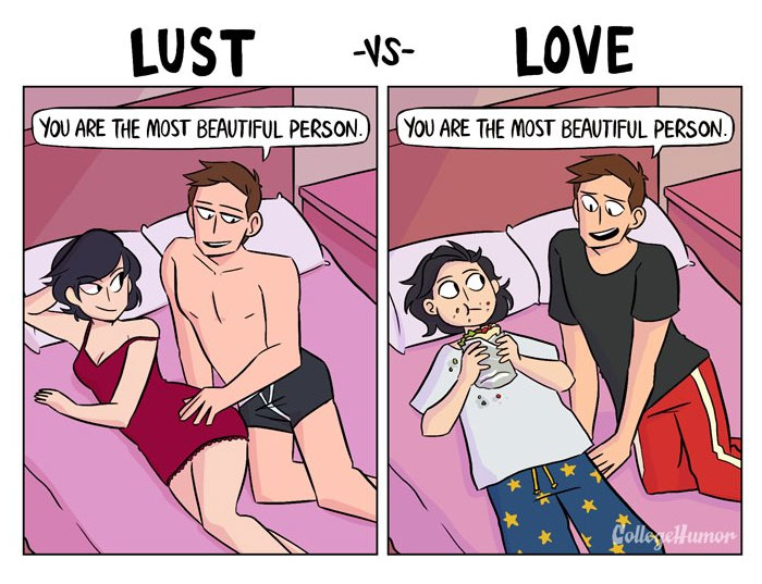 Lust vs. Love
