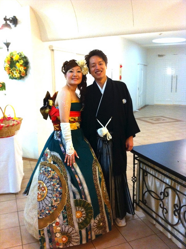 Kimonos Wedding Dress
