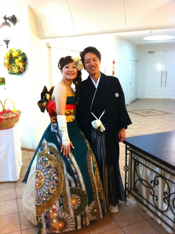 Brides In Japan Are Turning Their Traditional Kimonos Into Extraordinary Wedding Dresses