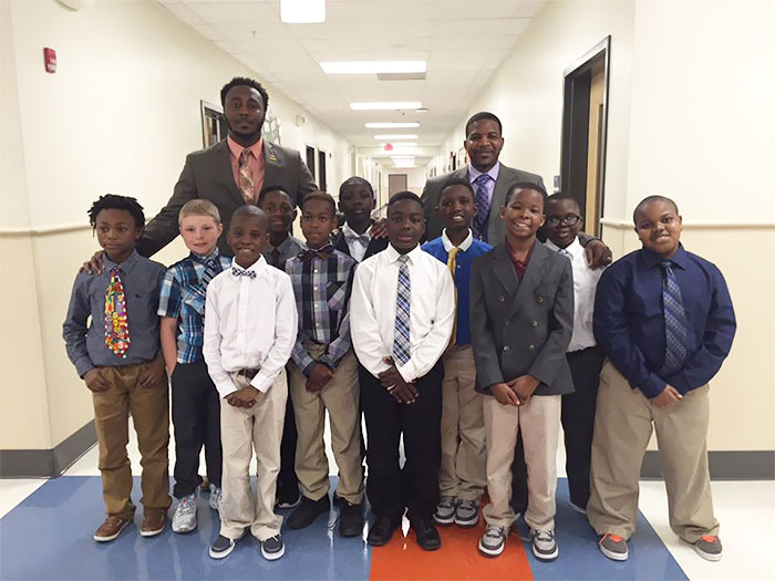 A Counselor At A Lowcountry School Creates "Boys With Purpose" Club For Boys From Single-Parent Families