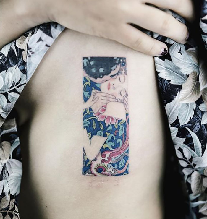 14 Tatuajes de obras de Gustav Klimt para mostrar tu lado artístico