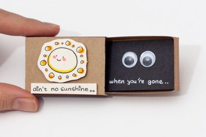 And Artist Creates Hidden Messages In Mach Boxes...cute