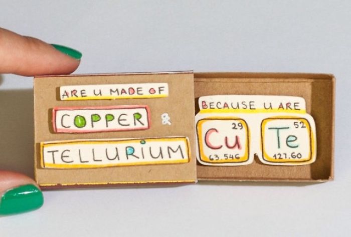 And Artist Creates Hidden Messages In Mach Boxes...cute