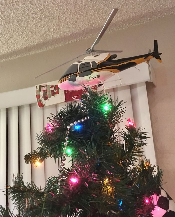 Yellowhead Helicopter Tree Topper