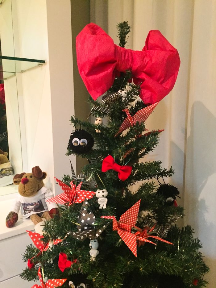 Kiki's Delivery Service Topper From Miyazaki Christmas Tree
