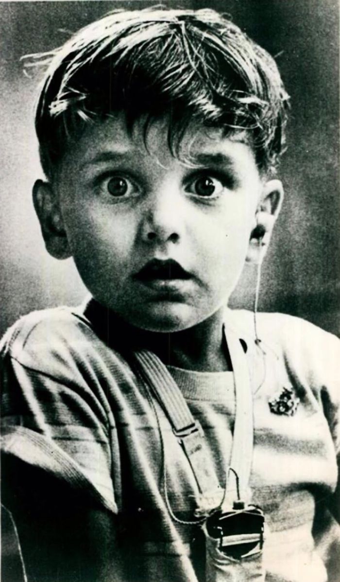 Harold Whittles Hearing Sound For The First Time, 1974