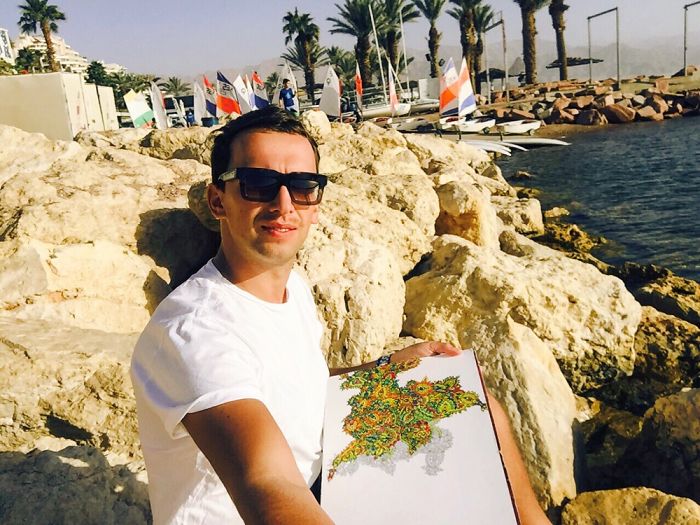 Decorative Painting By Max Goshko-Dankov