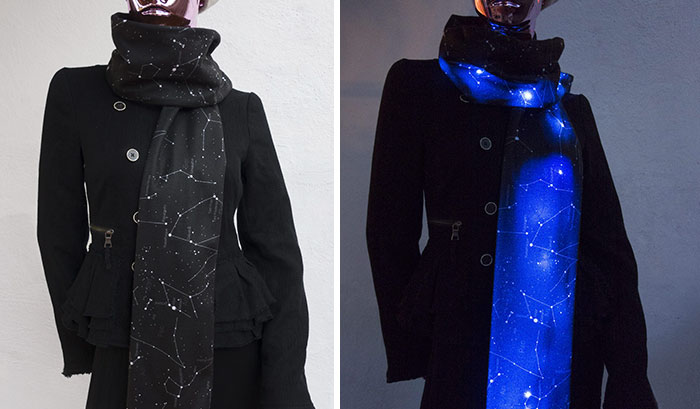 This Starry LED Scarf Will Light Up The Universe Around You
