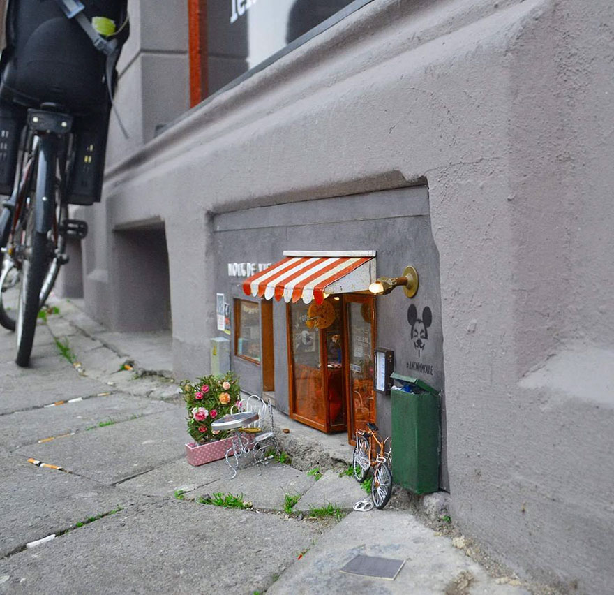 Anonymouse Are Opening Tiny Shops For Mice In Sweden