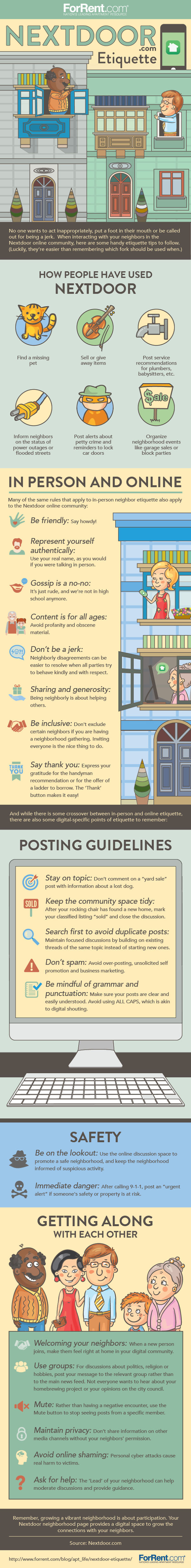 Etiquette Tips For Interacting On The Nextdoor Community