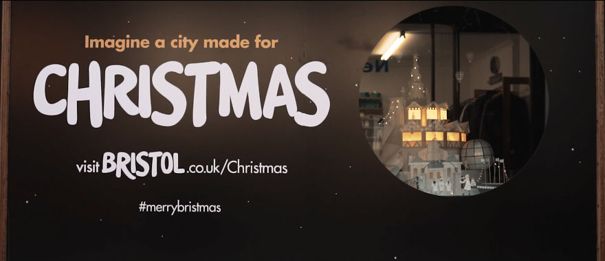 Sam Pierpoint Crafted A Magical Campaign Promoting Christmas In Bristol Handmade In Paper