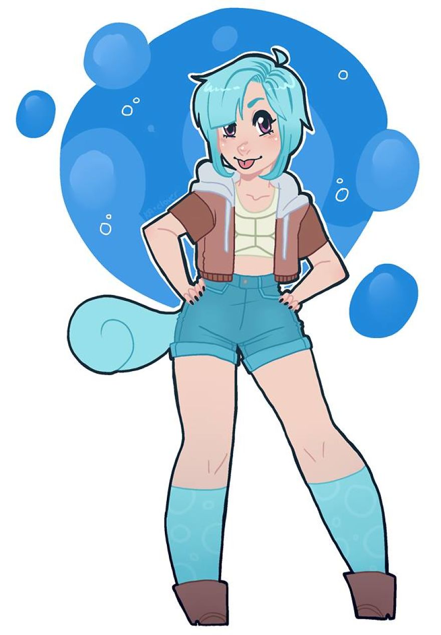 Artist Transforms Pokemon Into People