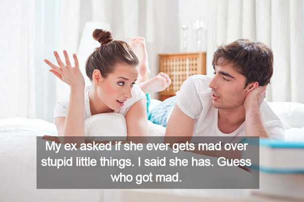 Stupid Things That Girlfriends Mad