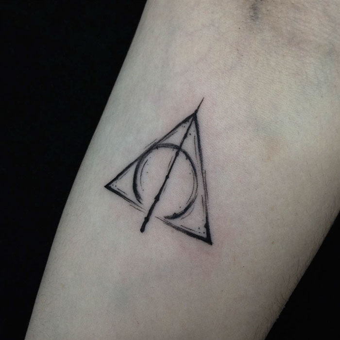 73 Subtle Harry Potter Tattoos For True Potterheads | Bored Panda