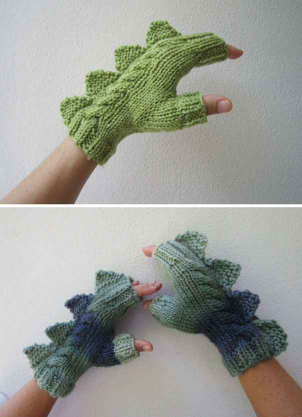 Dinosaur Gloves