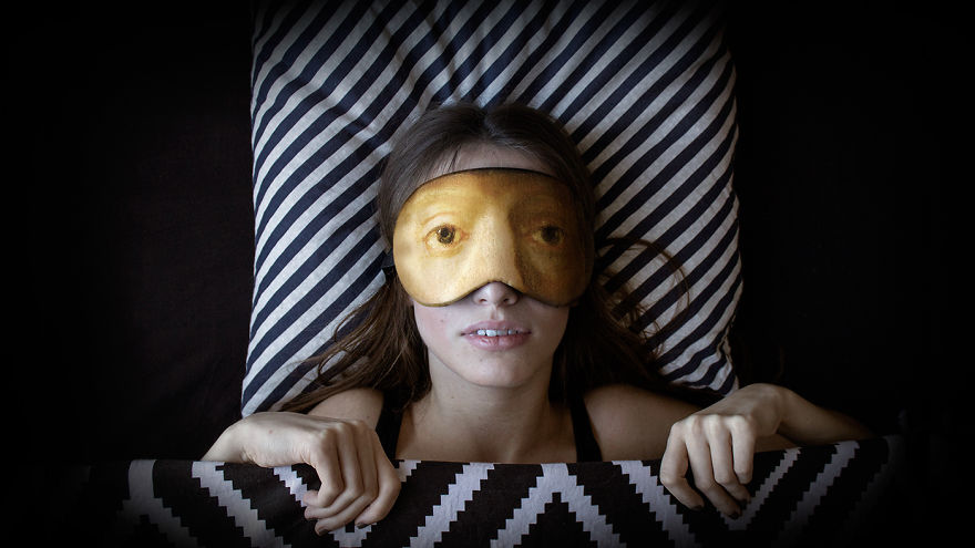 Masterpieces Never Sleep - Sleeping Masks With Painting Characters' Eyes