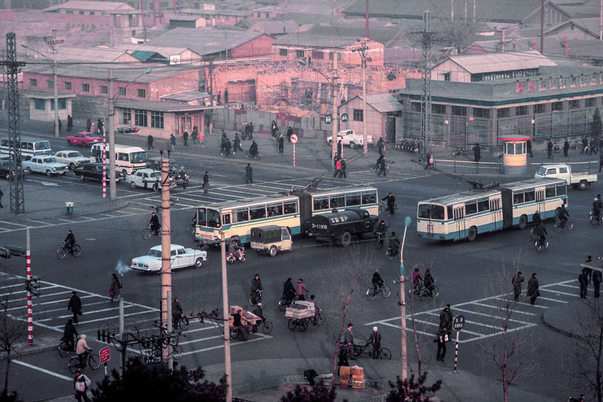 Street Of Xuanwu Gate, Beijing, 1985
