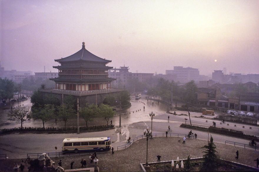 Bell Tower, Xi’an, 1984