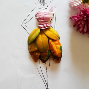 I Recreated Magazine Cover Looks With Floral Art (10 Pics) | Bored Panda