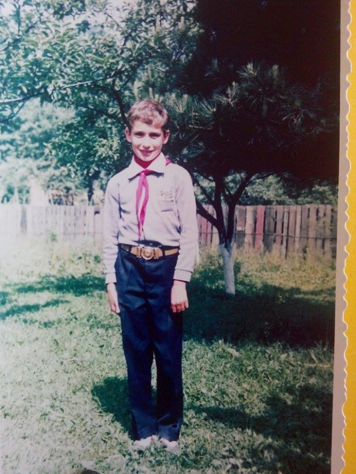 Me 1982 , 'communist Pioneer' Uniform Romania
