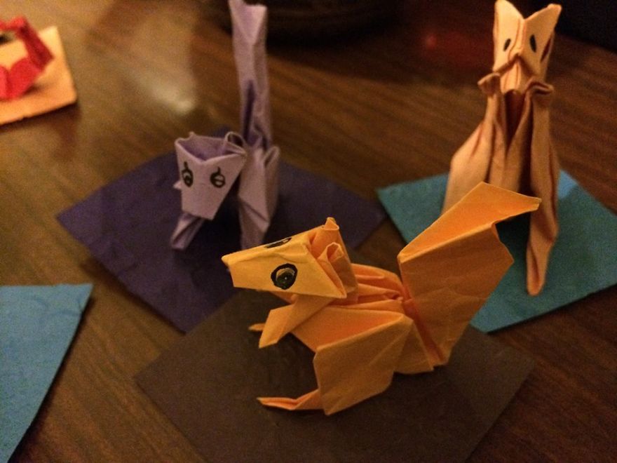 13 Year Old Twins Create Stunning Origami Art