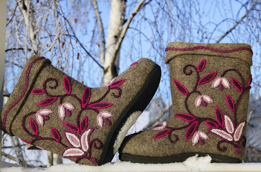 15 Warming Felt Boots, Or Ethical Uniqueness Of Valenki By Miloslava
