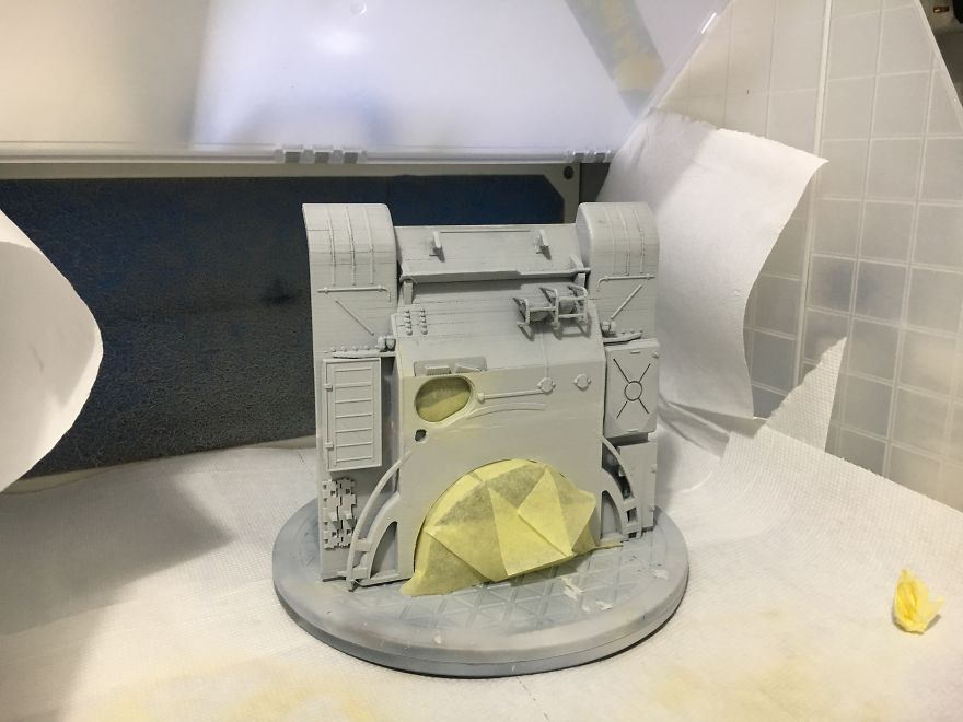 395 Hours Spent On 3D Printing And Painting A T-62 Tank Replica