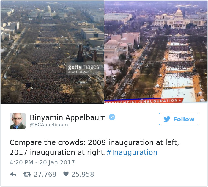 10+ Of The Best Tweets About President Donald Trump's Inauguration