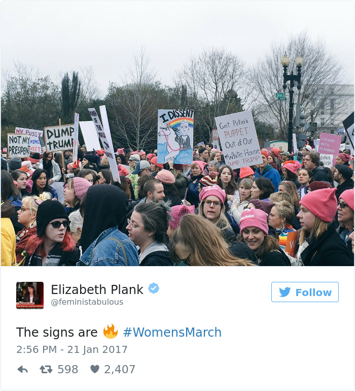 Women's March Signs