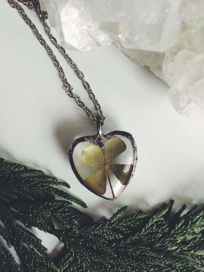 Jewelry With Real Flowers That I Create Inspired By Nature