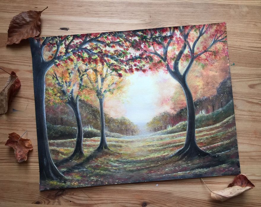 I Love To Paint Imaginary Worlds