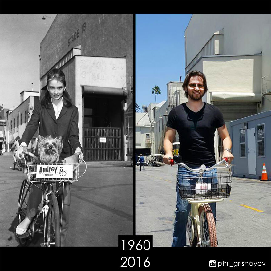 Guy Recreates Iconic Photo Shoots
