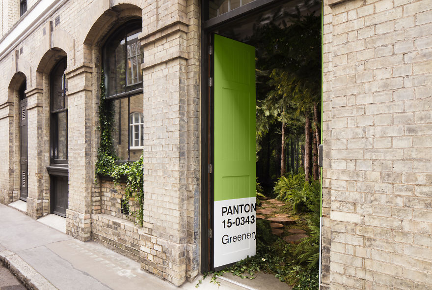 Airbnb And Pantone Create "Outside In" House In London To Help People Fight The Winter Blues