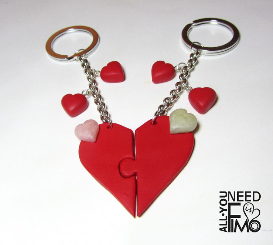 Another Polymer Clay Creation For Valentine's Day!