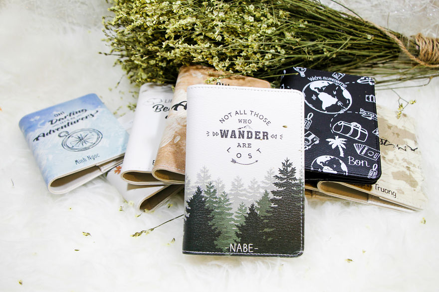 Artist Designs Passport Holders That Inspire You To Travel