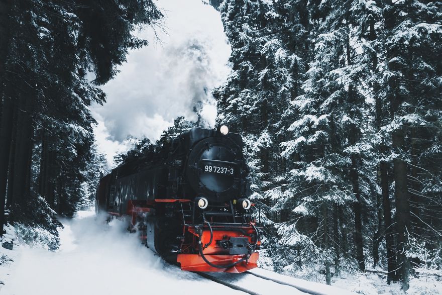 Steam Train, Harz Nat. Park, Germany