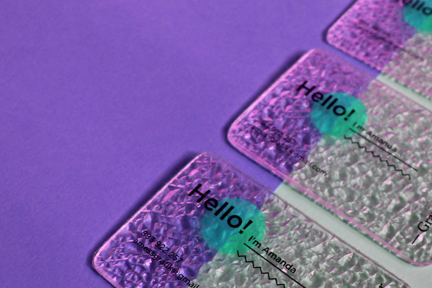 Colourful Business Cards