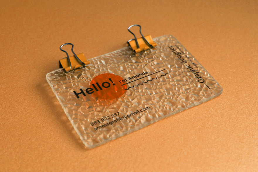 Colourful Business Cards