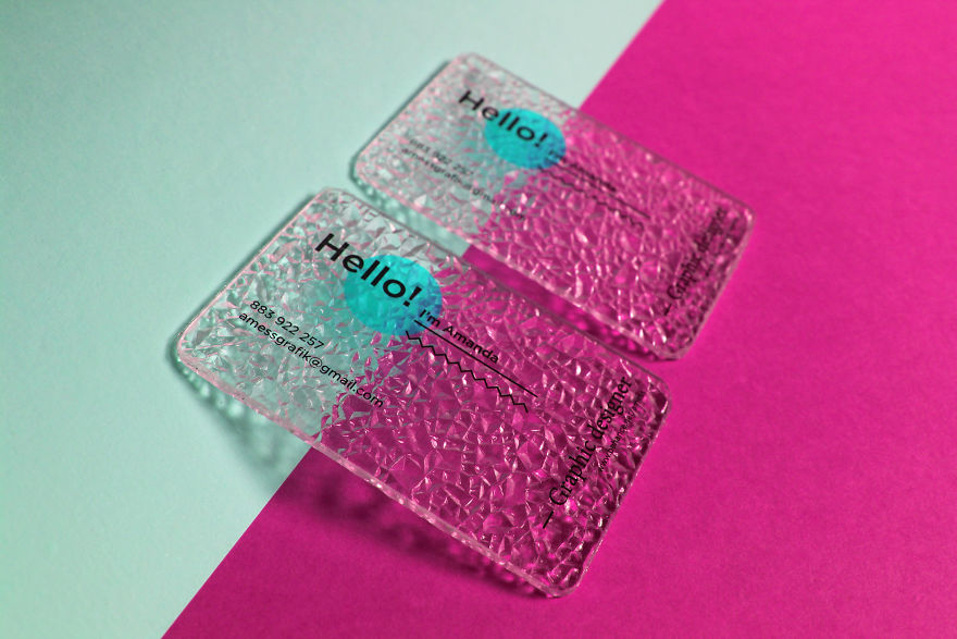 Colourful Business Cards