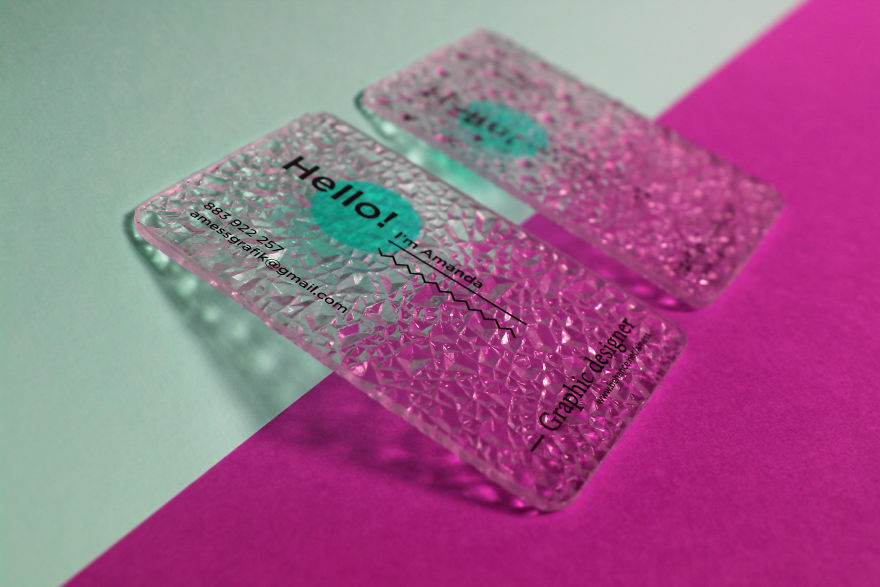Colourful Business Cards