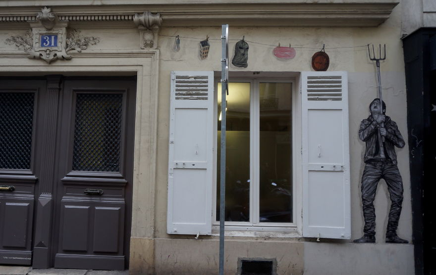 I Want To Show People That France Is Not Only About Eiffel Tower Through Street Art