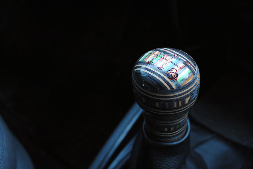 Shift Knob Out Of Recycled Skateboards