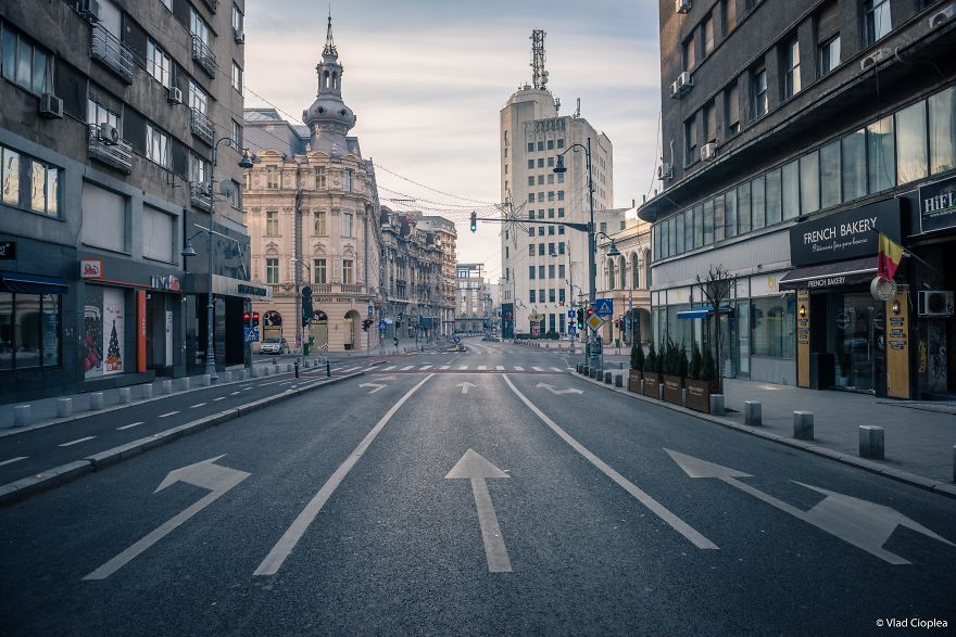 I Woke Up At 7am On January 1st To See Bucharest's Empty Streets