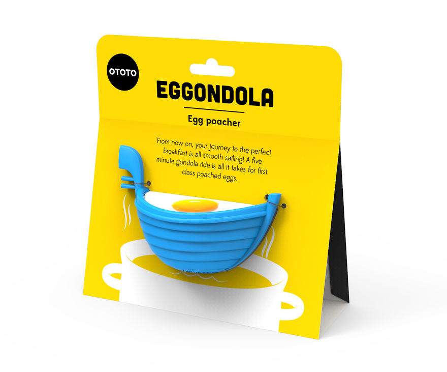 We Designed This Egg Poacher Called Eggondola