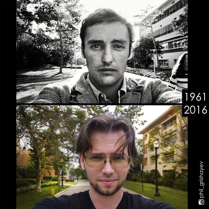 Guy Recreates Iconic Photo Shoots