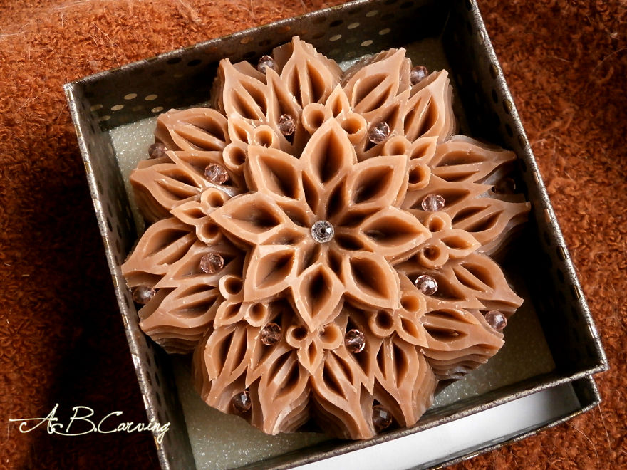 5 Amazing Carving Soaps By Bulgarian Carving Master Angel Boraliev.