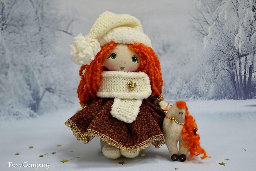 Handmade Dolls And Toys By Russian Artist Team