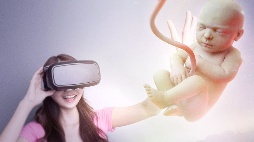 VR Let Me Meet My Daughter Before She Was Born